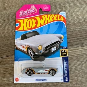 1956 Corvette Chevrolet 2024 Hot Wheels Barbie Movie Ken Car Hotwheels Mattel 🆕